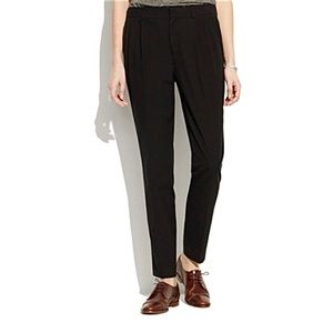 😱⬇️Madewell Black Wool Rivington Trousers